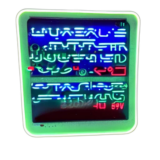 robot, cyberpunk, vaporwave, pixel art transparent PNG cut-out