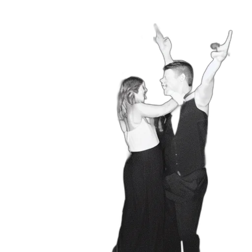 dress, staff, cute, couple transparent PNG cut-out