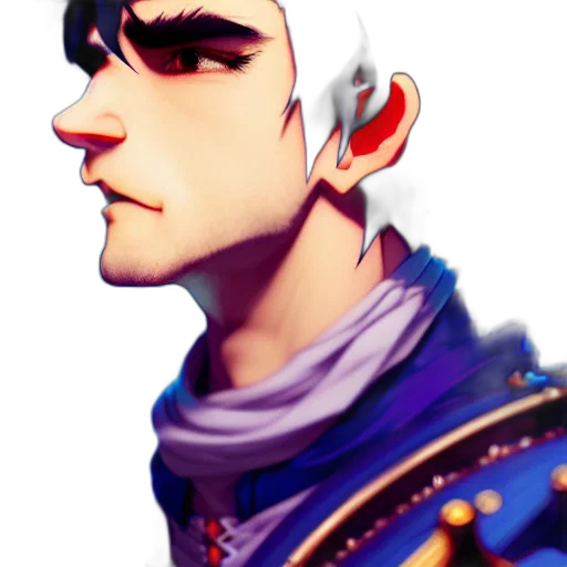 face, staff, crown, dragon transparent PNG cut-out