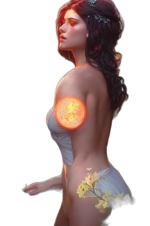 jewelry, dress, concept art, photorealistic transparent PNG cut-out