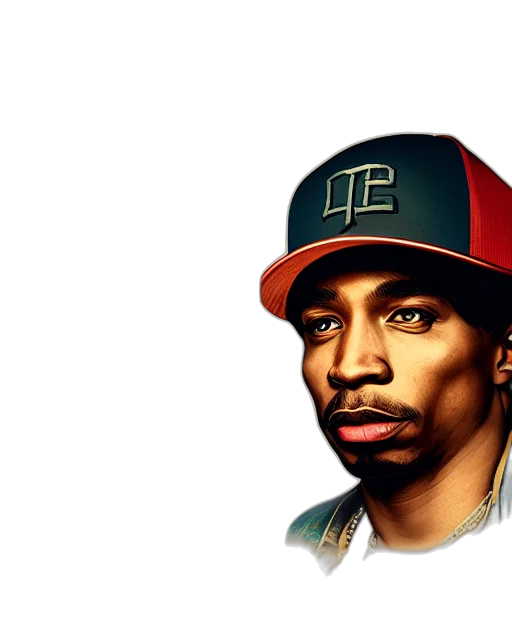 face, hat, photorealistic, concept art transparent PNG cut-out