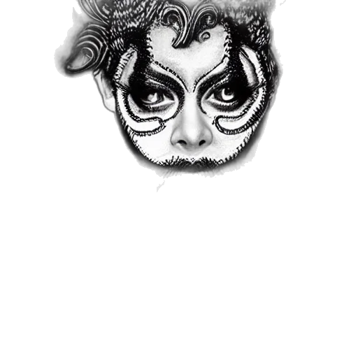 mask, face, creature, animal transparent PNG cut-out