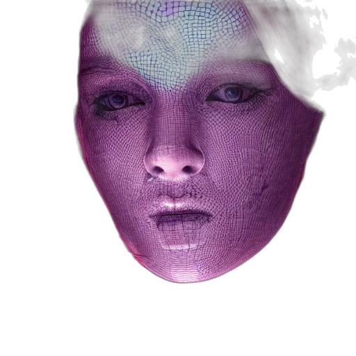 mask, face, robot, creature transparent PNG cut-out