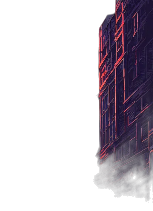 building, robot, sword, dress transparent PNG cut-out