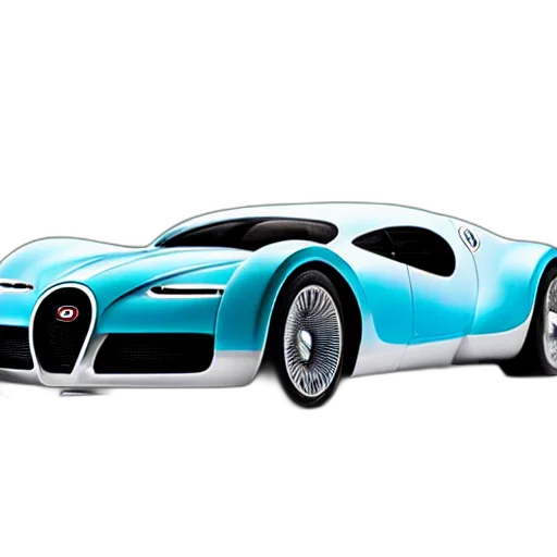 car, 3d render, concept art, photorealistic transparent PNG cut-out