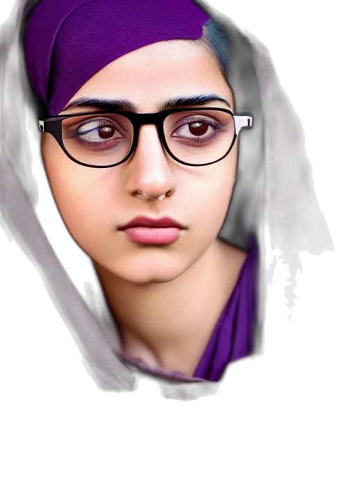 face, photorealistic, cartoon, oil painting transparent PNG cut-out