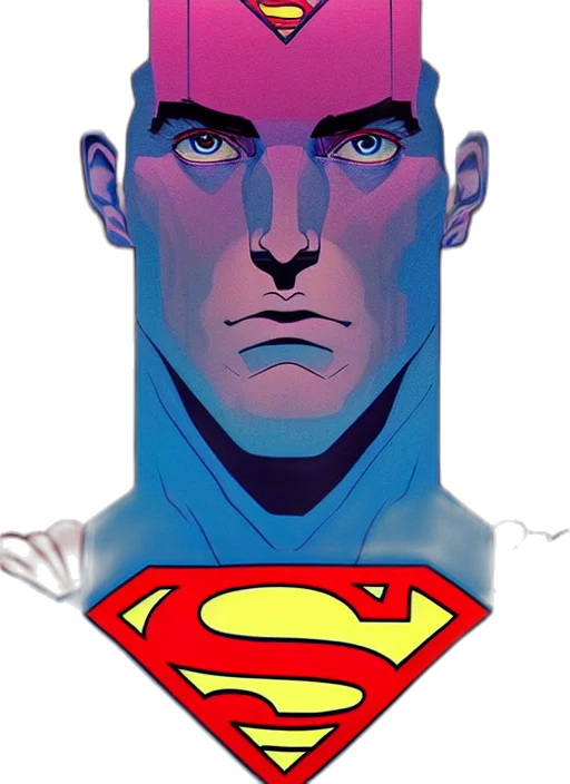 face, comic book art, concept art, cartoon transparent PNG cut-out