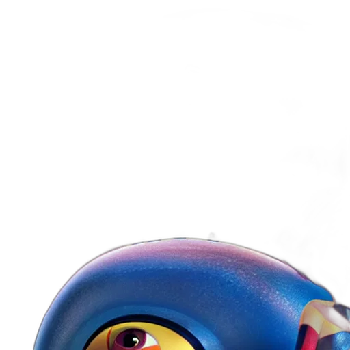 mask, robot, face, creature transparent PNG cut-out
