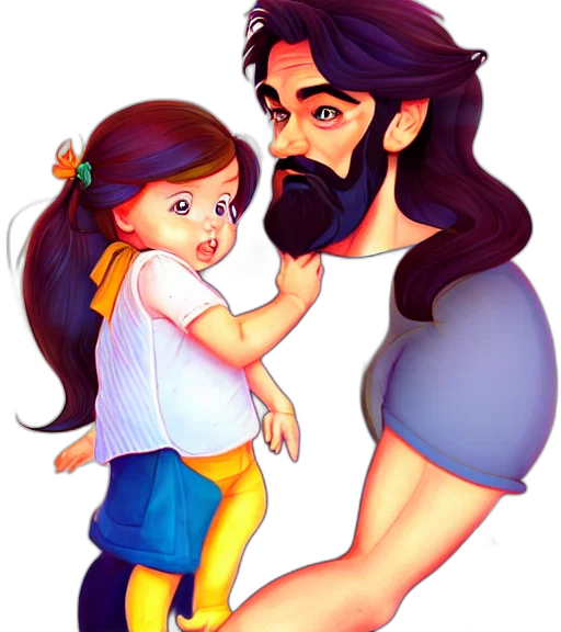cartoon, photorealistic, watercolor, concept art transparent PNG cut-out