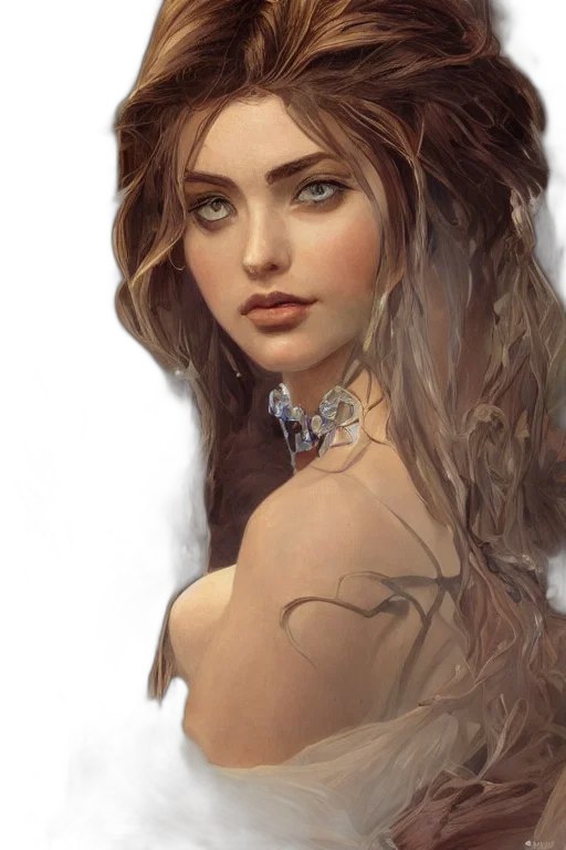 jewelry, dress, face, crown transparent PNG cut-out