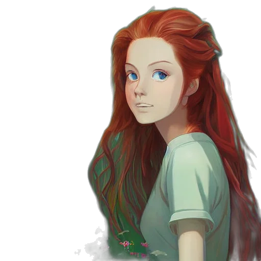 face, dress, hair, crown transparent PNG cut-out
