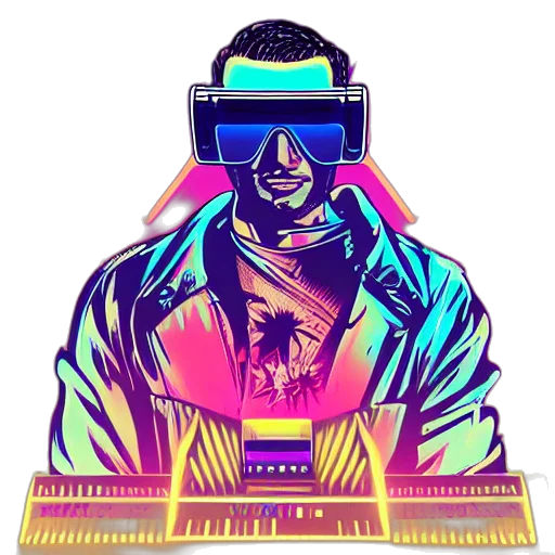 robot, jacket, mask, face transparent PNG cut-out