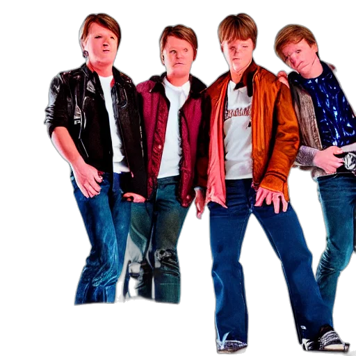 jacket, marty, mcfly, member transparent PNG cut-out