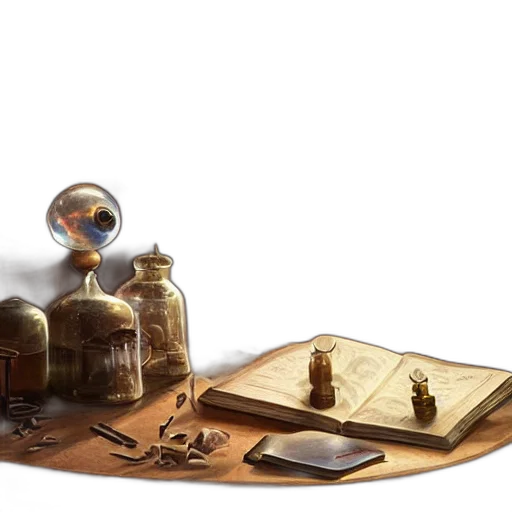 concept art, fantasy art, hyper, real transparent PNG cut-out