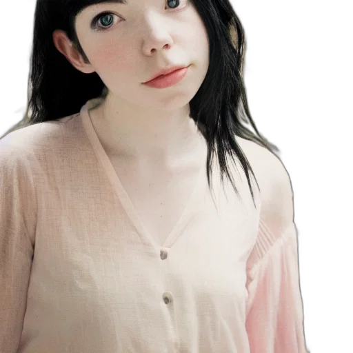 face, dress, jacket, jewelry transparent PNG cut-out
