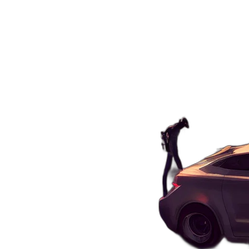 car, robot, weapon, creature transparent PNG cut-out