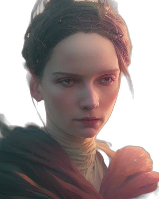 face, crown, staff, dragon transparent PNG cut-out