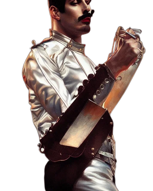 staff, jacket, robot, sword transparent PNG cut-out