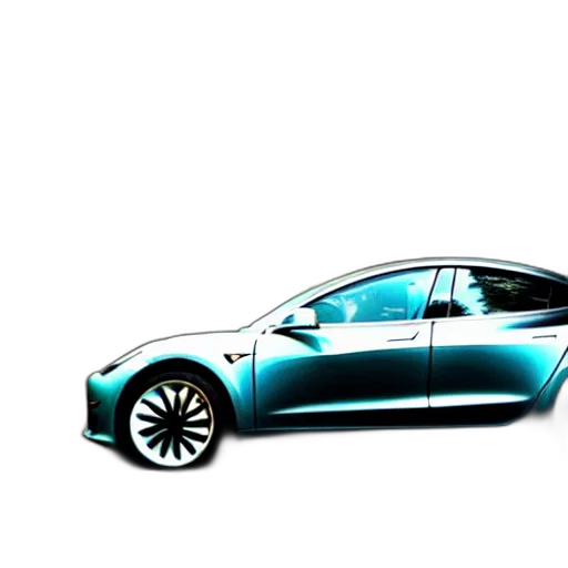 car, 3d render, concept art, photorealistic transparent PNG cut-out