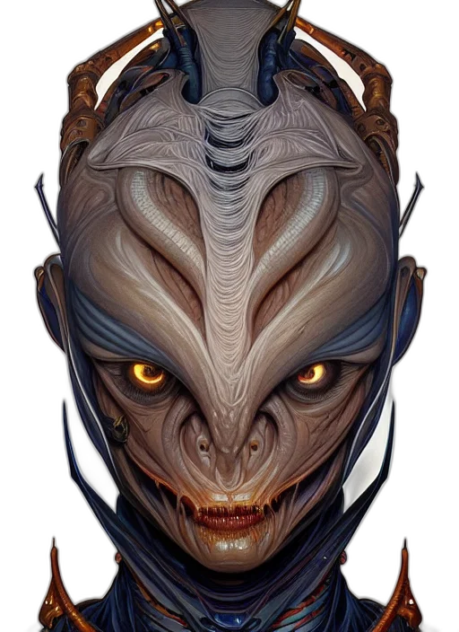 mask, dragon, face, creature transparent PNG cut-out
