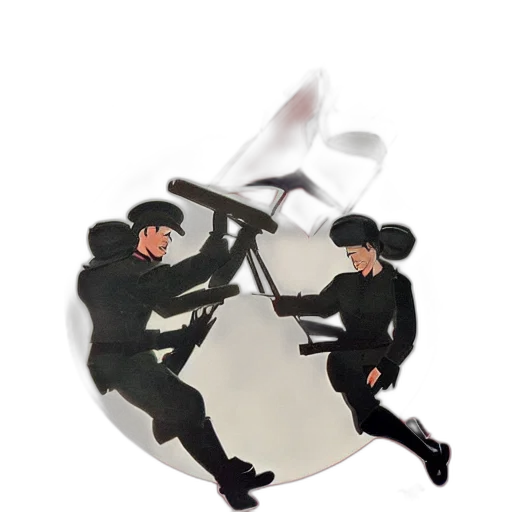 umbrella, jacket, weapon, staff transparent PNG cut-out