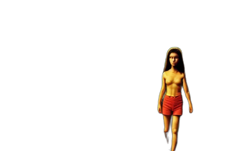 dress, creature, concept art, pixel art transparent PNG cut-out