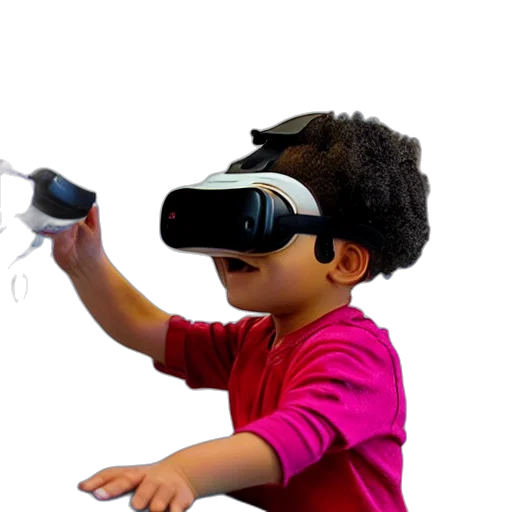 staff, 3d render, cyberpunk, fisher transparent PNG cut-out