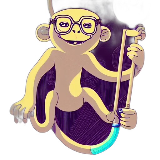 staff, concept art, cartoon, fantasy art transparent PNG cut-out