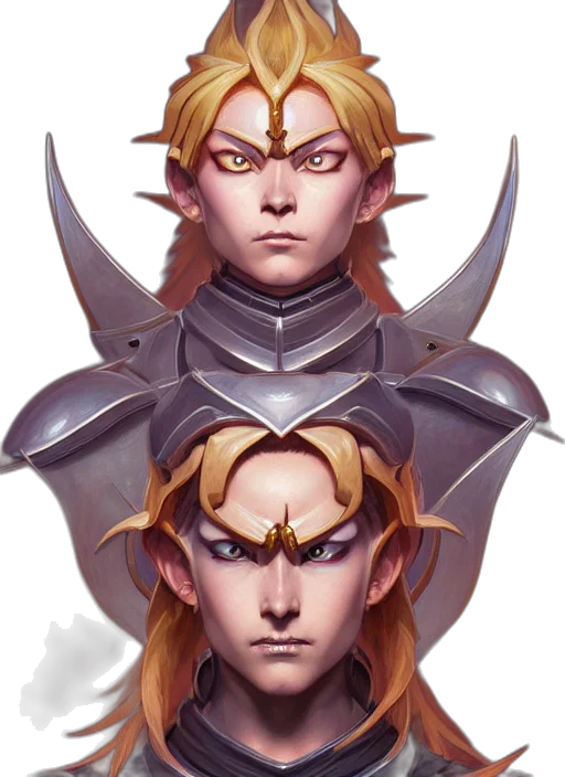 crown, face, fantasy art, concept art transparent PNG cut-out
