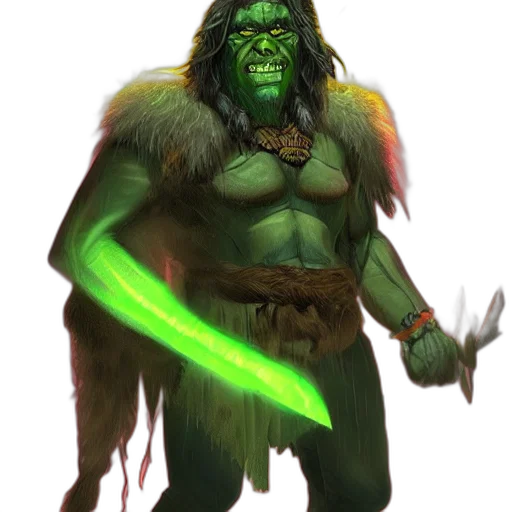 staff, creature, concept art, fantasy art transparent PNG cut-out