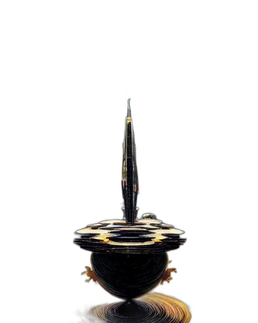 crown, hat, staff, weapon transparent PNG cut-out