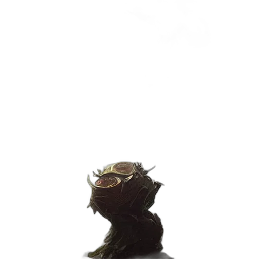 crown, staff, mask, creature transparent PNG cut-out