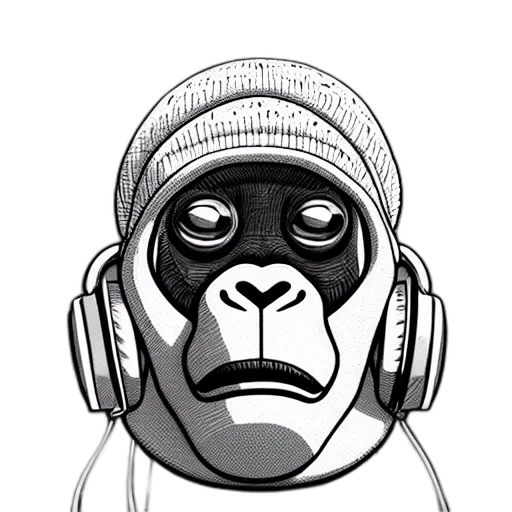 mask, cartoon, concept art, comic book art transparent PNG cut-out