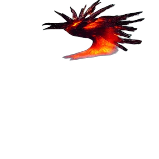 dragon, animal, creature, staff transparent PNG cut-out