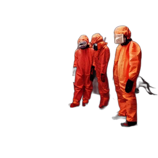 jacket, staff, mask, concept art transparent PNG cut-out