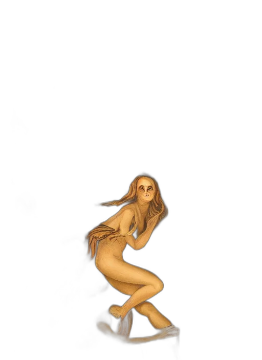 hair, creature, dress, animal transparent PNG cut-out