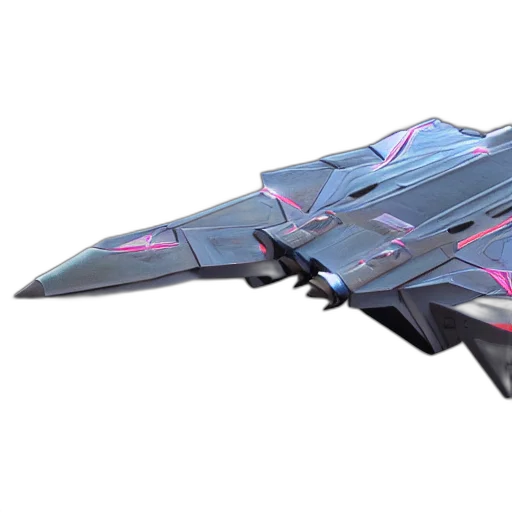 weapon, 3d render, concept art, vaporwave transparent PNG cut-out