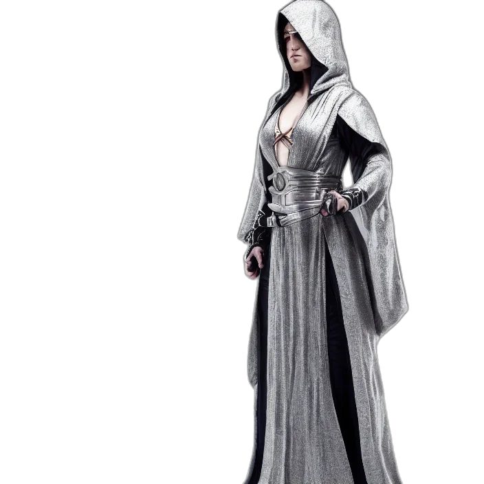 dress, jacket, concept art, 3d render transparent PNG cut-out