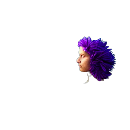 crown, hair, creature, mask transparent PNG cut-out