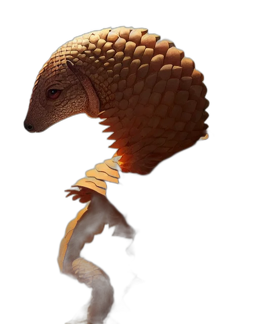 creature, animal, dragon, staff transparent PNG cut-out
