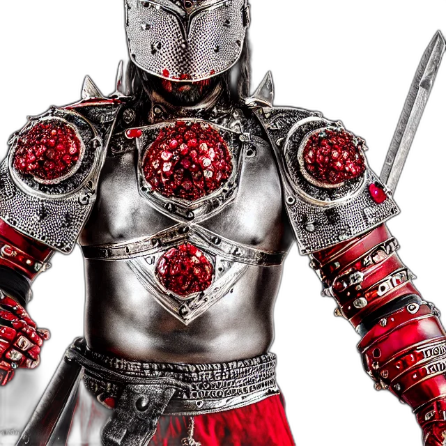 sword, robot, weapon, 3d render transparent PNG cut-out