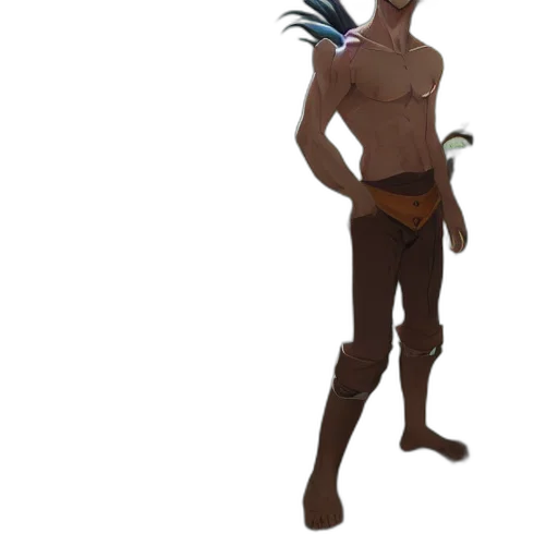 staff, creature, weapon, mask transparent PNG cut-out