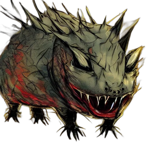 dragon, creature, animal, face transparent PNG cut-out