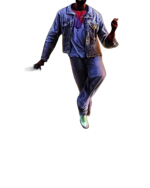 jacket, staff, robot, umbrella transparent PNG cut-out