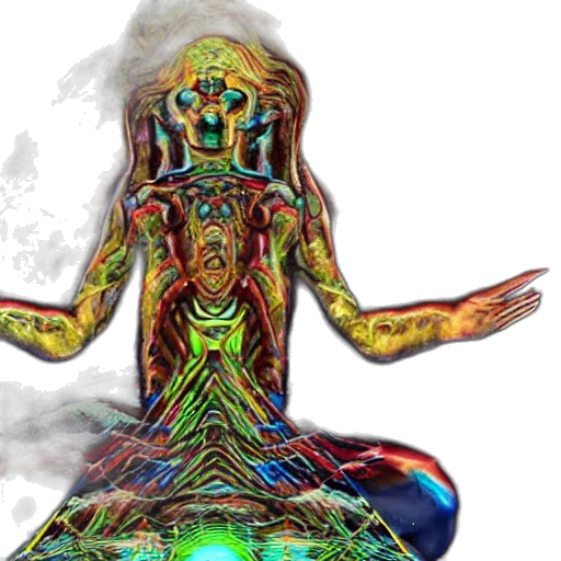 concept art, 3d render, rare, transcendental transparent PNG cut-out