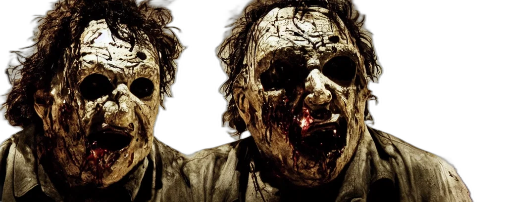 mask, leatherface, texas, chainsaw transparent PNG cut-out