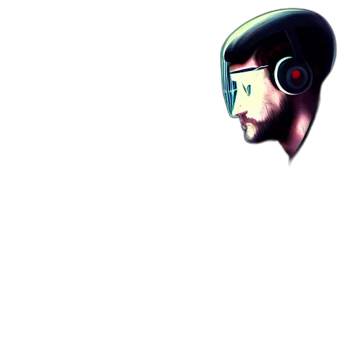 face, robot, mask, staff transparent PNG cut-out