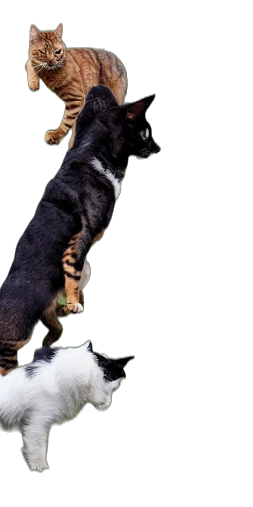 animal, staff, dog, cat transparent PNG cut-out