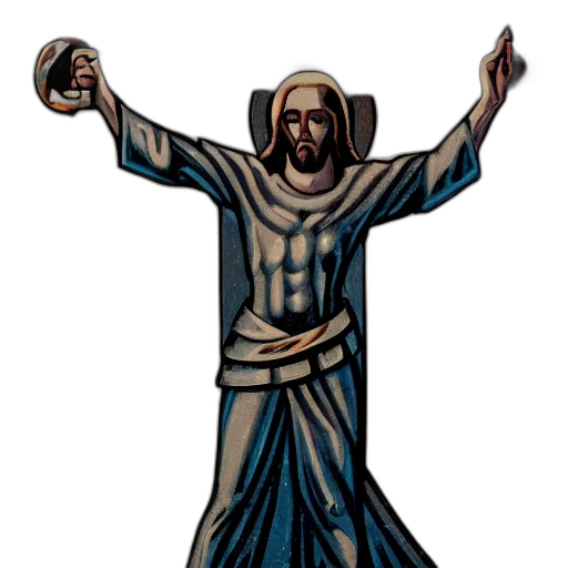 pixel art, concept art, 3d render, comic book art transparent PNG cut-out