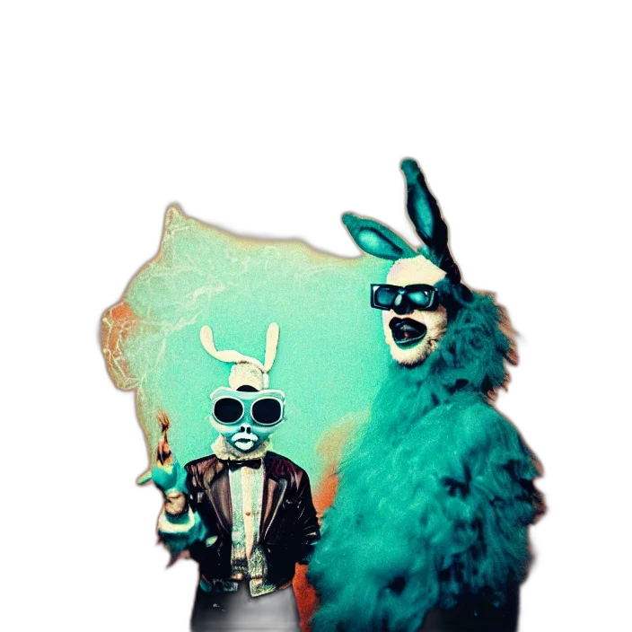 mask, creature, animal, jacket transparent PNG cut-out